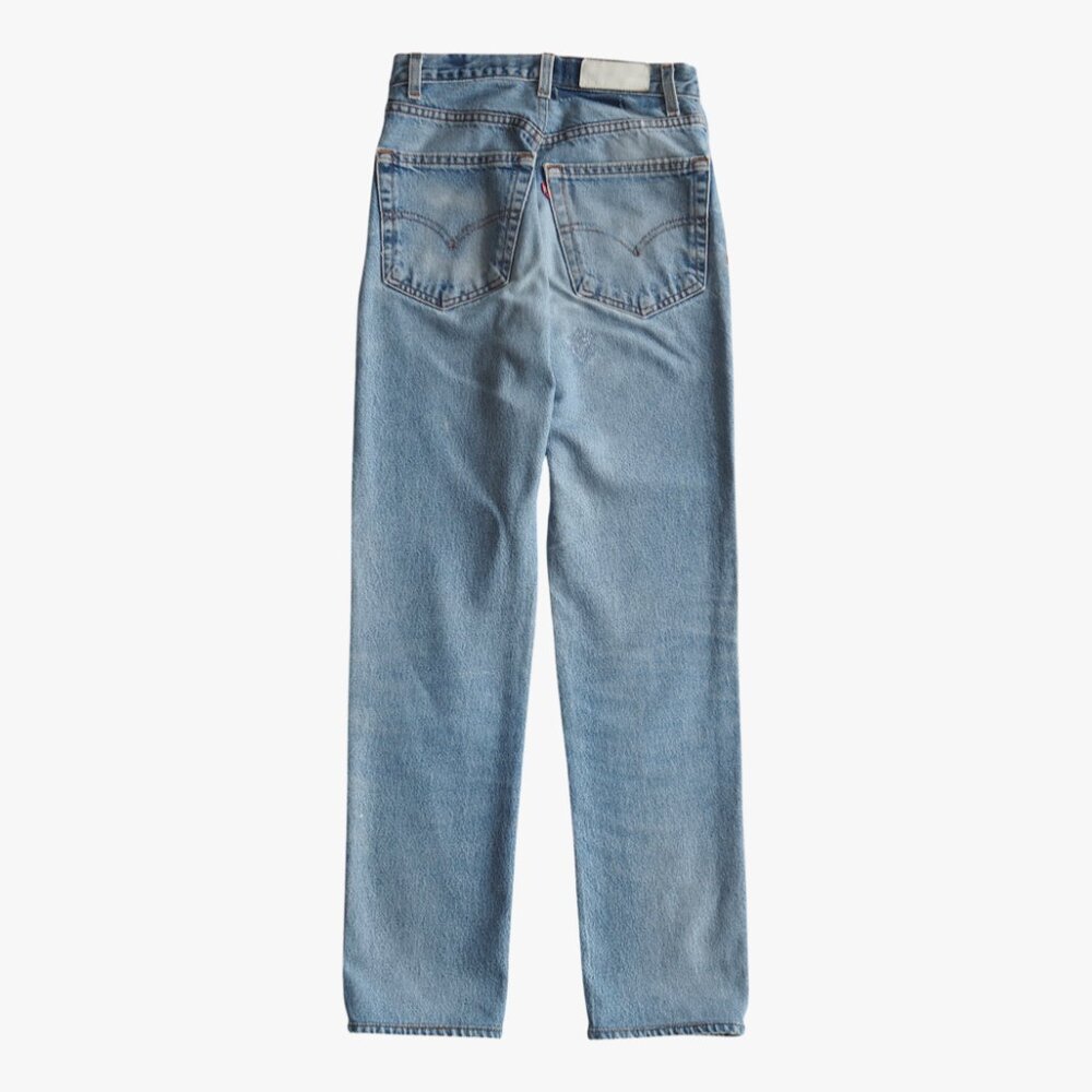 (RARE) (VINTAGE) LEVI'S BY RE/DONE | 100% COTTON “70S STRAIGHT" LIGHT WASH